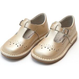 L'Amour Gold Dress Shoes for Kids